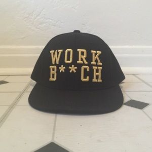 "WORK B**TCH" Britney Spears Tour Merch Black Hat!