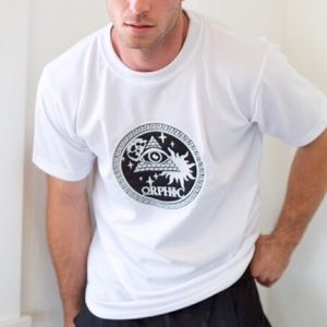 ORPHIC LOGO WHITE EMBROIDERY SUMMER 2015 SHIRTS