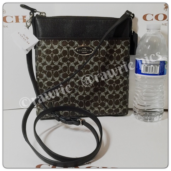 Coach Handbags - New Coach signature brown Crossbody