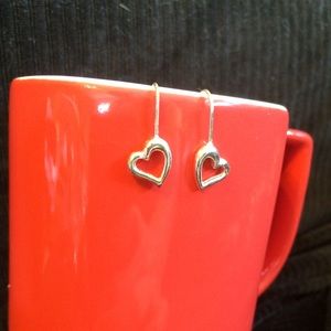 SOLD! Heart earrings