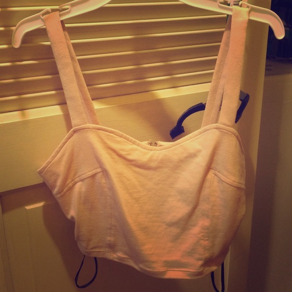 Knit crop top