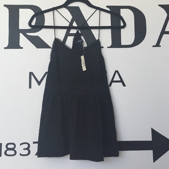 Madewell NWT lace baby doll tank top