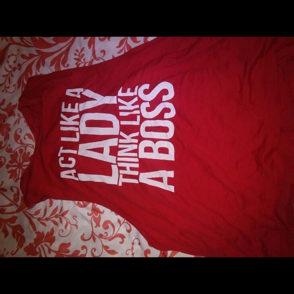 Tank top cut out back