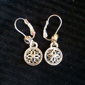 SOLD! Dangly silver earrings