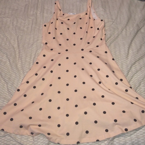 Polka dot dress from h&m!!!