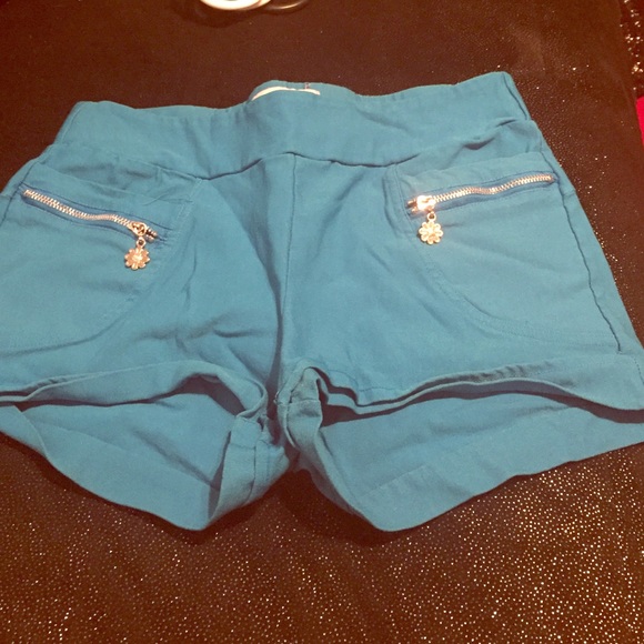 Light blue shorts
