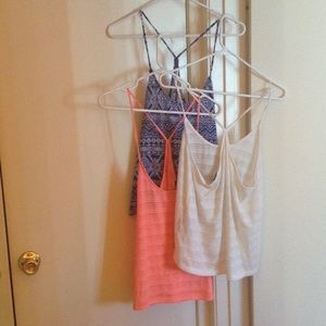 Bundle of 3 tank tops,I'll sell individual as well