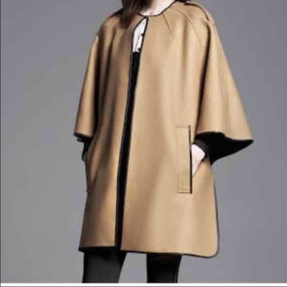 Burberry cape coat