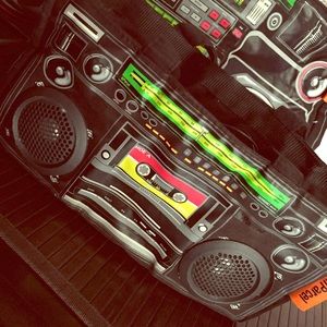 Retro Boom Box Purse