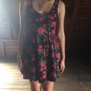 Dusty Rose Skater Dress