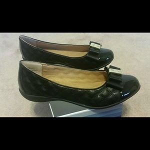 Brand New Never Worn Black Quilted Flats SZ 9 1/2
