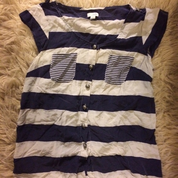 Anthropologie silk top