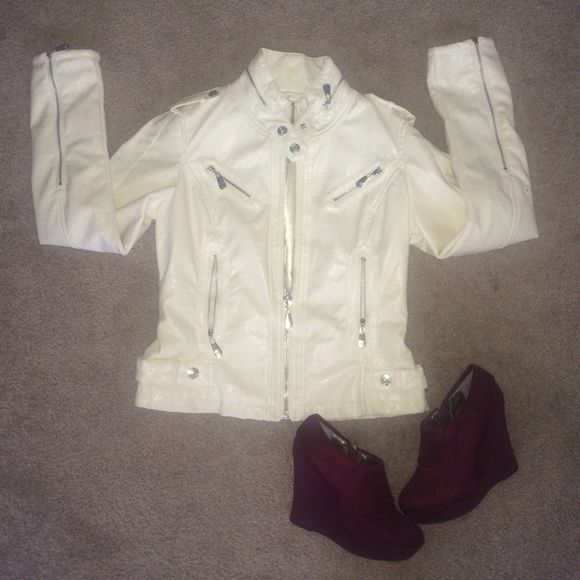 Pleather jacket