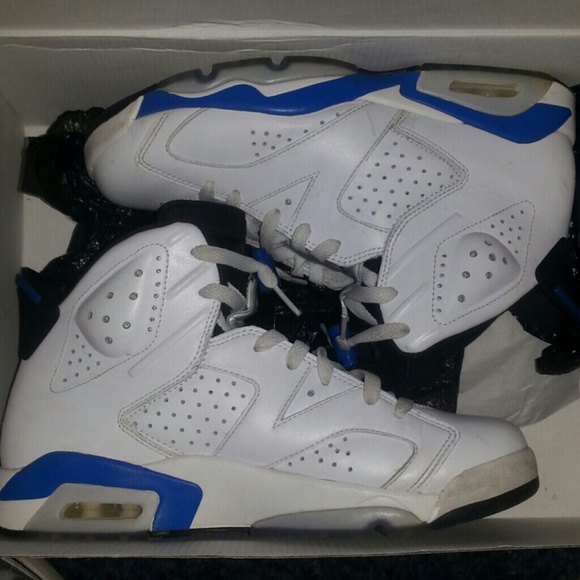 Sports blue 6's