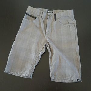 Kids Van's shorts boys size 14