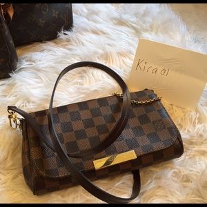 SOLD Authentic Louis Vuitton favorite pm ebene