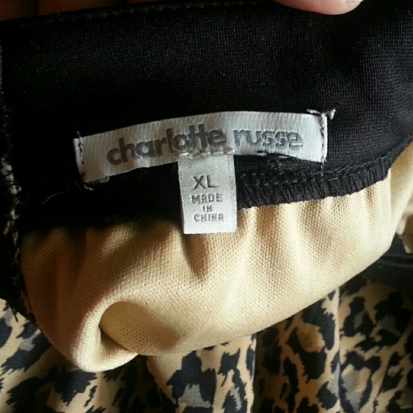 High-Low Cheetah Print Dress - Picture 4 of 4