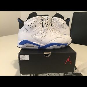Jordan Sport Blue 6 Sz 10