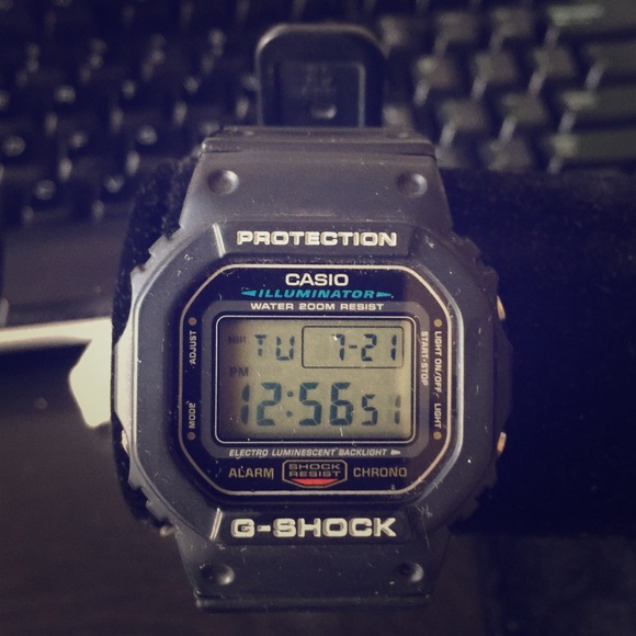 Casio G-shock Watch in Black