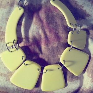 Bold Yellow Necklace