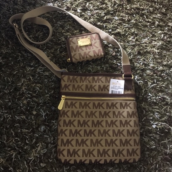 MK crossbody and wallet
