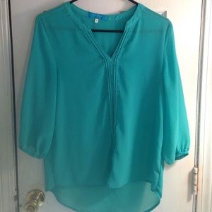 Light green mesh shirt