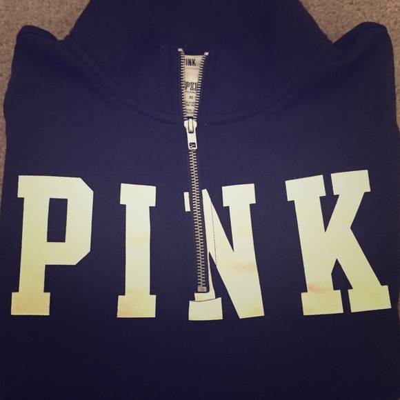 VS Pink Half Zip