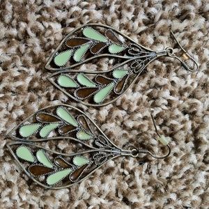 Nature inspired earrings