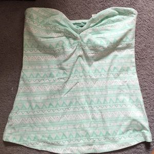 Mint colored tube top NWT