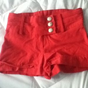 Scarlet shorts