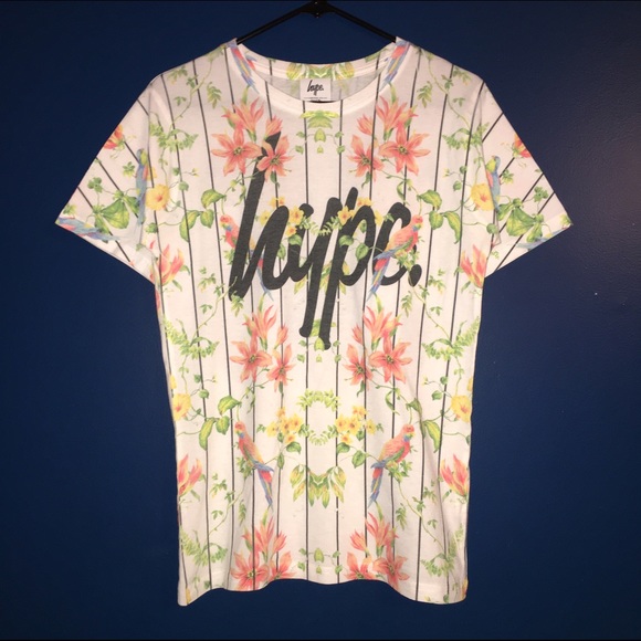 Hype Shirts Hype Floral Baseball Tshirt Poshmark