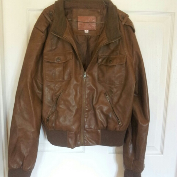 Miss London leather jacket