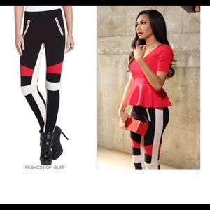 Bond colorblock leggings