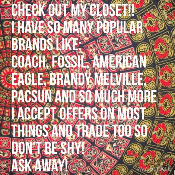 CHECK OUT MY CLOSET - Picture 1 of 1