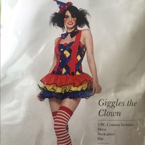 Giggles the clown Halloween costume