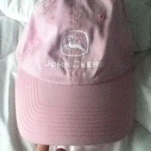 Pink John Deer cap
