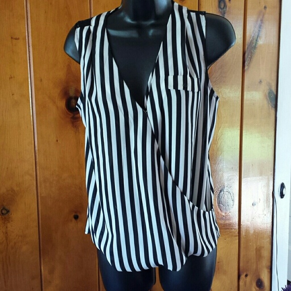 Candie's Striped Blouse