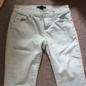 Light blue jeans