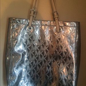 Metallic Michael Kors Tote