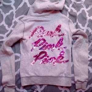 VS PINK Sequin Zip Up!!