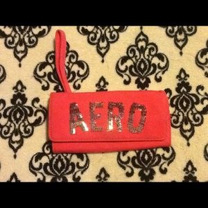 Pink Aeropostale wallet