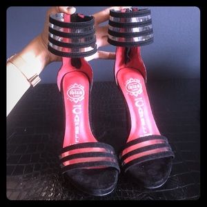 Jeffrey Cambell strappy heels