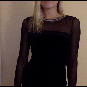 Black Velvet Dress