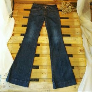 Guess dark wash Flare jeans
