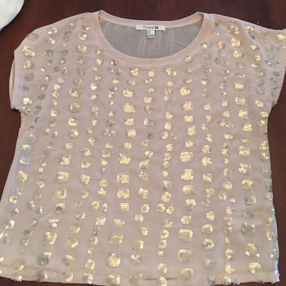 Forever 21 sequin top