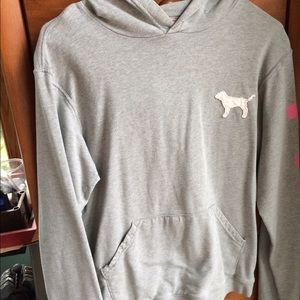 Lightweight hooded sweatshirt