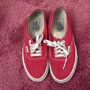 RED VANS‼️