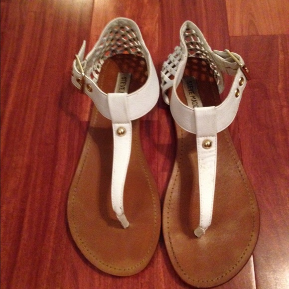 Steve Madden Shoes - White Steve Madden sandals