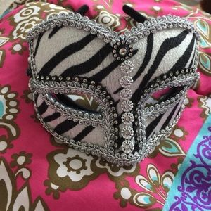 Venetian Zebra Mask
