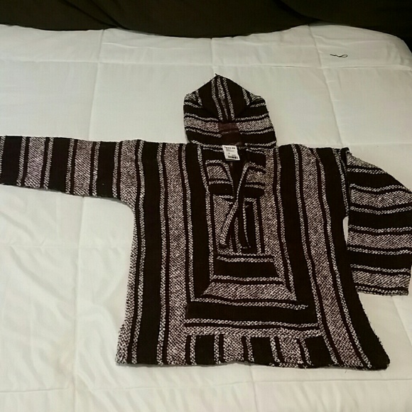 Cute Red Poncho or Drug Rug